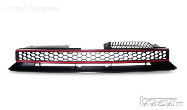 Решетка без емблема VW GOLF VI GTI 2008-2012) - пчелна пита, снимка 1