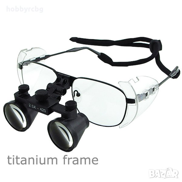 Дентални хирургични медицински лупи от титаниева сплав х 2.5 , снимка 1