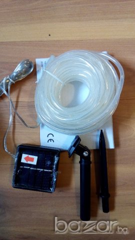 Соларен маркуч със 70 LED лампички, 7м - нови!, снимка 7 - Лед осветление - 20207810