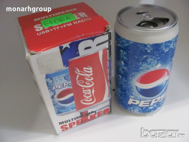 Портативна колонка PEPSI , снимка 2 - Слушалки и портативни колонки - 20889653