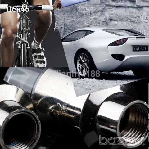 2X червени LED светлини за капачки на вентили на велосипед, кола, мотор, колело Neon, снимка 9 - Аксесоари и консумативи - 20811483