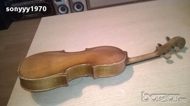 Цигулка за ремонт-реставрация-52х18х7см, снимка 15 - Струнни инструменти - 18059991