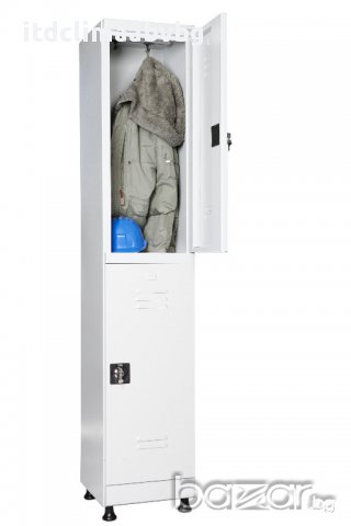 Метален шкаф за дрехи за 6 души-200/120/40 см . , снимка 4 - Гардероби - 18056930