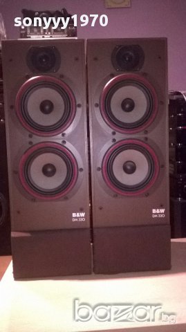 B&w dm-330-2бр тонколони 86/32/29см-внос швеицария, снимка 7 - Тонколони - 15266308