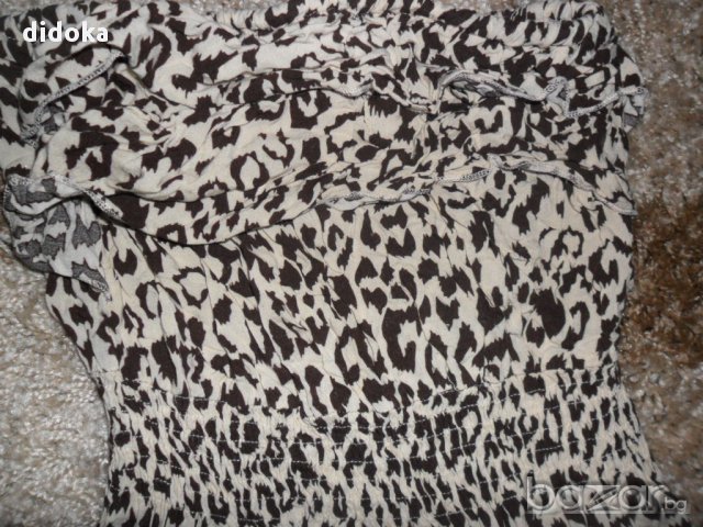 Тигрова рокличка С размер :), снимка 2 - Рокли - 15240379