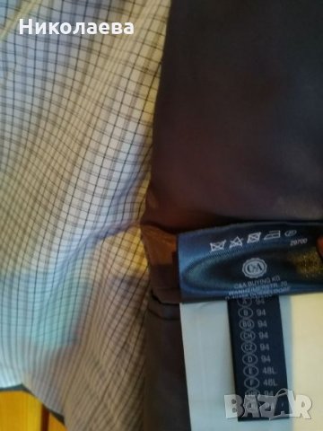 Мъжко ленено сако,L/XL, снимка 6 - Сака - 25879528