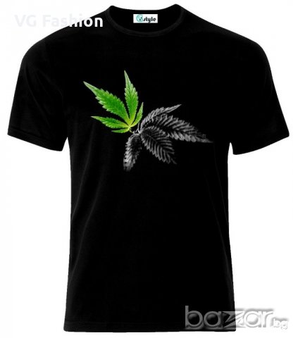 Мъжка тениска Weed Smoke Marihuana Cannabis T-Shirt