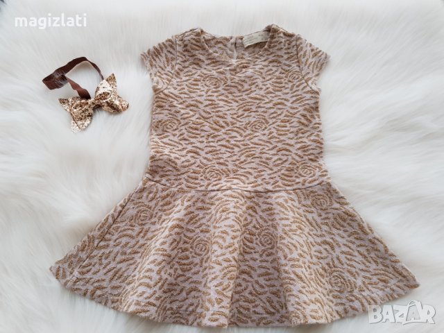Рокля Zara 3-4 години, снимка 4 - Детски рокли и поли - 23315850