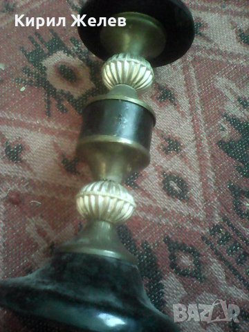 Бронз кехлебар свещник 9020 , снимка 3 - Декорация за дома - 25964104