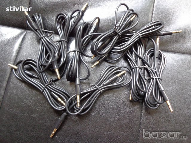 Аудио кабел - AUX 3.5-3.5;-- 5 лв. безплатна доставка.