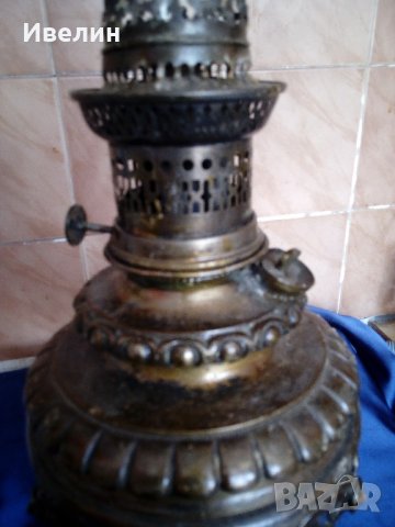 стара газова/газена/ лампа, снимка 3 - Антикварни и старинни предмети - 22254366