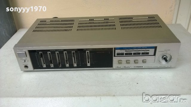 fisher ca-35 amplifier-made in japan-внос швеицария, снимка 3 - Ресийвъри, усилватели, смесителни пултове - 18298146