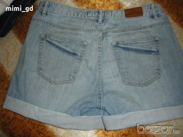 H&M-къси дънкови гащи, снимка 2 - Къси панталони и бермуди - 21137876