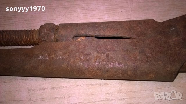 стар руски раздвижен ключ-31см, снимка 9 - Антикварни и старинни предмети - 22970898
