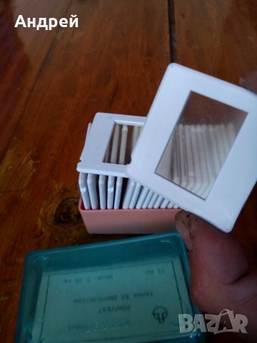 Стар комплект рамки за диапозитиви, снимка 4 - Антикварни и старинни предмети - 25181209