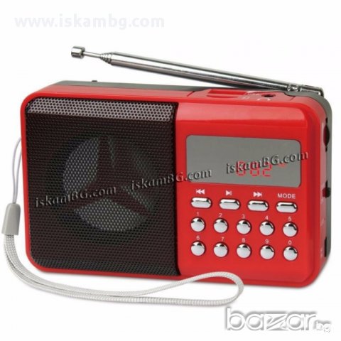 Мини музикална уредба с USB и FM радио - код 988