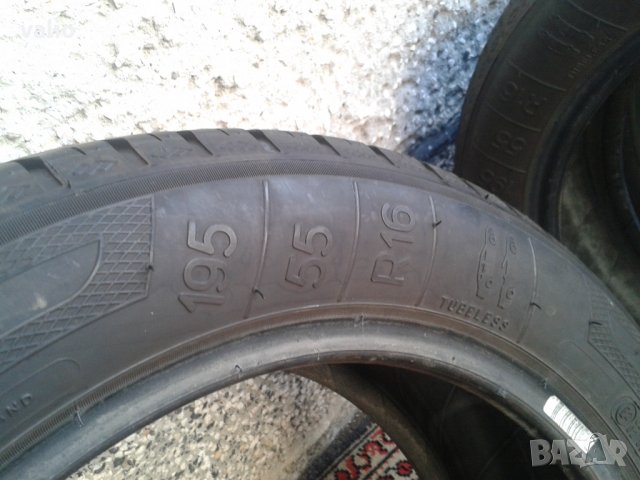 4бр летни 195/55/16 КЛЕБЕР, снимка 5 - Гуми и джанти - 22341325
