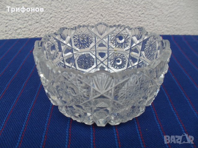КРИСТАЛ НОВ руски СЕРВИЗ БОНБОНИЕРА ФРУКТИЕРА ТАБЛА за хранене оригинал лукс, снимка 9 - Сервизи - 25498358
