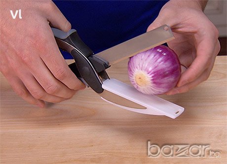 Домакински нож -Smart Cutter Клевър Кътър,Смарт Кътър, снимка 6 - Прибори за хранене, готвене и сервиране - 18630956