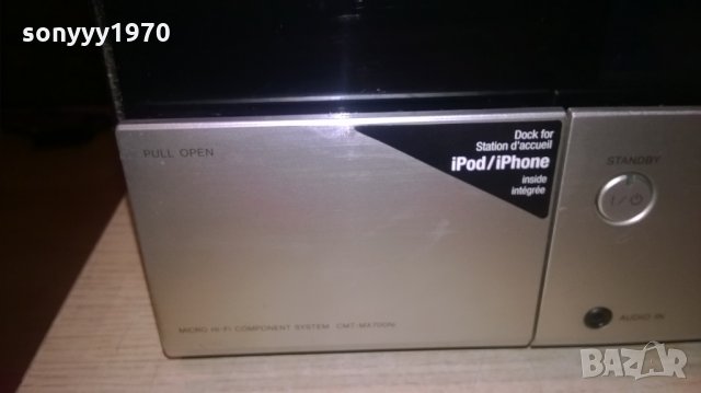 sony hcd-mx700ni-cd/usb/lan/tuner/iphone/amplifier-внос швеция, снимка 7 - Ресийвъри, усилватели, смесителни пултове - 25592986