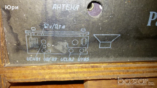 Продавам автентичен работещ радиоприемник Чайка производство 1962г, снимка 7 - Антикварни и старинни предмети - 21167690