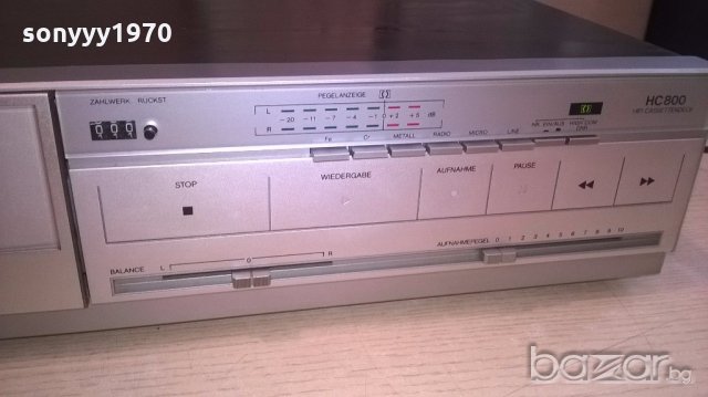 Telefunken hc800 stereo deck-внос швеицария, снимка 9 - Ресийвъри, усилватели, смесителни пултове - 18477883