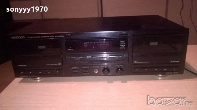kenwood kx-w6030 made in japan-внос швеицария, снимка 3 - Ресийвъри, усилватели, смесителни пултове - 18763908