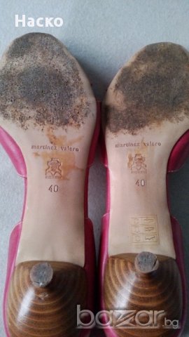 martinez valero, летни обувки с нисък ток, снимка 6 - Дамски обувки на ток - 16849366
