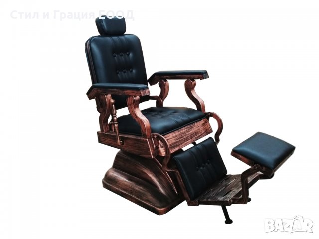 Бръснарски стол Poseidon - S66N, снимка 5 - Бръснарски столове - 24512390