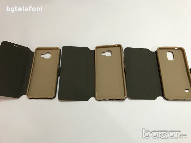 Samsung Galaxy S6,S6 Edge,S7,S7 Edge,A3 2016,A5 2016,S5 Neo златисти калъфи, снимка 12 - Калъфи, кейсове - 17821334