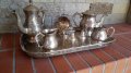 Старинен дълбоко посребрен сервиз, снимка 5
