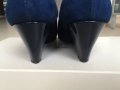 Calvin Klein сини велурени обувки EU37, снимка 8