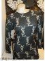 дамска блузка-туника с кожени ръкави-размер- Л - Хл, снимка 4