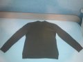 Тъмно кафяв стилен и марков мъжки пуловер H&M, размер: М, снимка 11