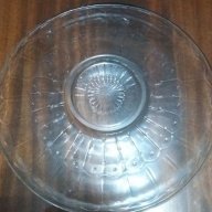 Голяма плитка чиния от закалено стъкло, снимка 5 - Чинии - 17470282