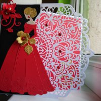  Картичка за бал, моминско парти, сватба, рожден ден, , снимка 6 - Подаръци за жени - 25380091