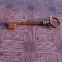 Старинен ключ, снимка 5 - Антикварни и старинни предмети - 19495696