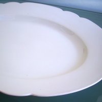 Голяма чиния плато порцелан, снимка 2 - Чинии - 23616222