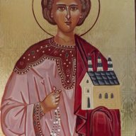 Икона Св. Арх. Михаил, снимка 15 - Икони - 12954028