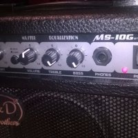 j&d brothers ms10g guitar amplifier-внос швеицария, снимка 9 - Ресийвъри, усилватели, смесителни пултове - 19126512