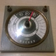 Москва-стар термометър/календар-15/15см, снимка 5 - Антикварни и старинни предмети - 14026733