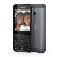 Nokia 230 SS/DS-black, silver-white, снимка 1 - Nokia - 23036681