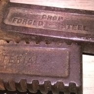 АНТИКА-drop forged-steel 14 in-40см-с дървена дръжка-внос швеицария, снимка 9 - Други инструменти - 18429878