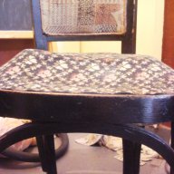 Стар дървен стол, снимка 8 - Антикварни и старинни предмети - 10403906