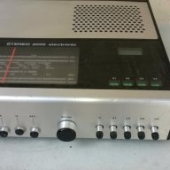 ретро от itt-schaub lorenz-stereo 2000 electronic-made in germany, снимка 6 - Ресийвъри, усилватели, смесителни пултове - 18144980
