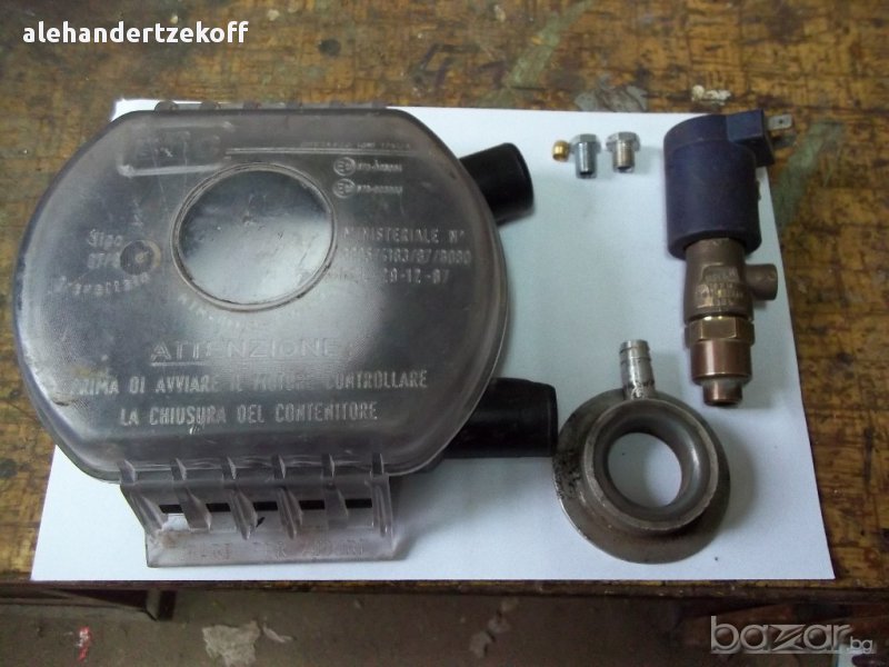 Части за газова уредба клапан Brc river, кутия нивомер, газов фланец за ВАЗ, снимка 1