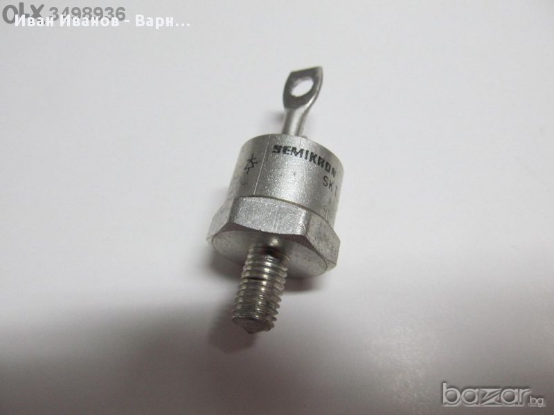  Тиристор Semikron SKT 40/12C-- 40А/1200V, 40 ампера, 1200 волта, снимка 1