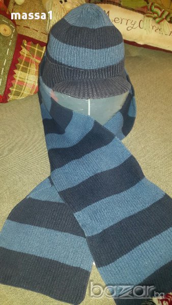Комплект от шапка и шал на ЗАРА, снимка 1