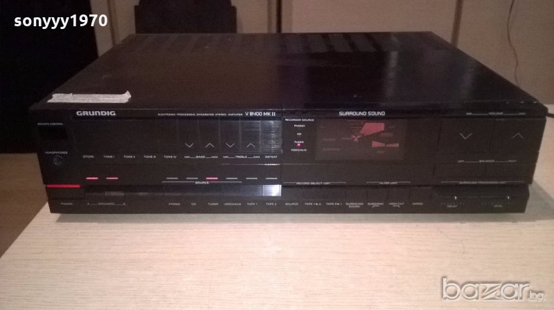 grundig v8400 mk ll-AMPLIFIER-внос швеицария, снимка 1