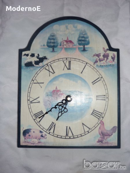 Стар стенен часовник - Детски за колекционери, снимка 1